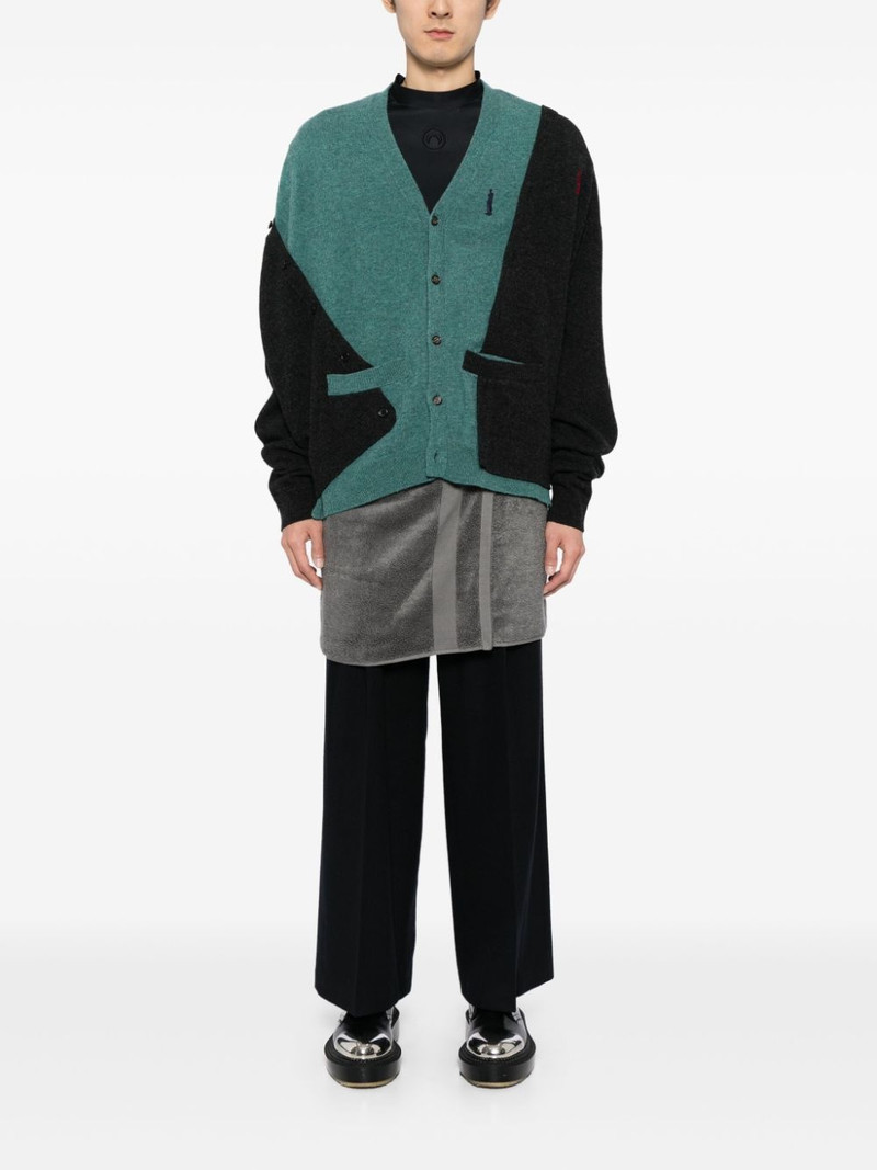doublet Undressed knitted cardigan outlook