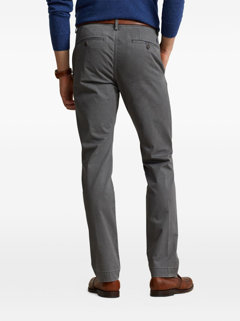 slim-cut chino trousers 4