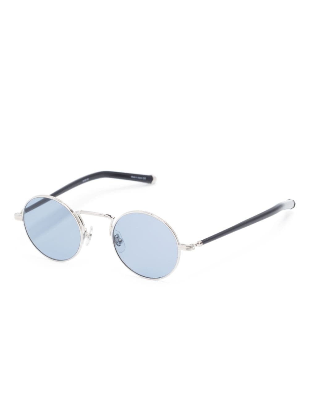 round-frame tinted-lenses sunglasses - 2