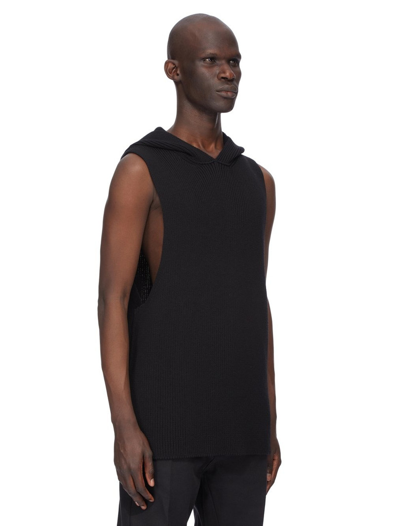 Rick Owens Rick Owens Wool Hooded Tank outlook