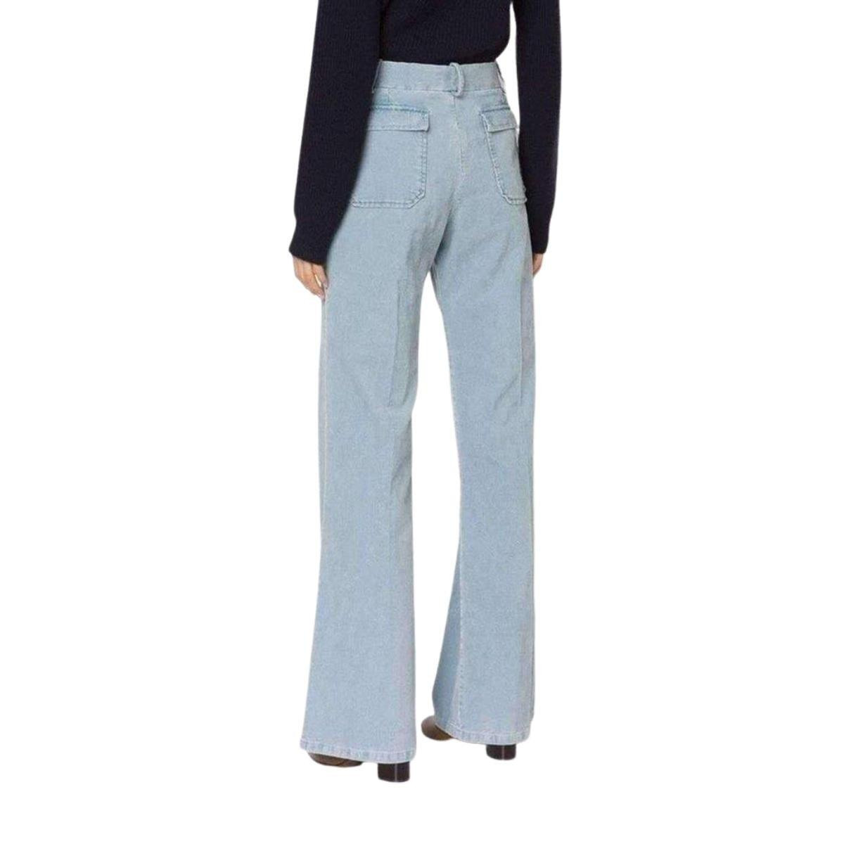 Corduroy Wide Leg Trousers Pants - 5
