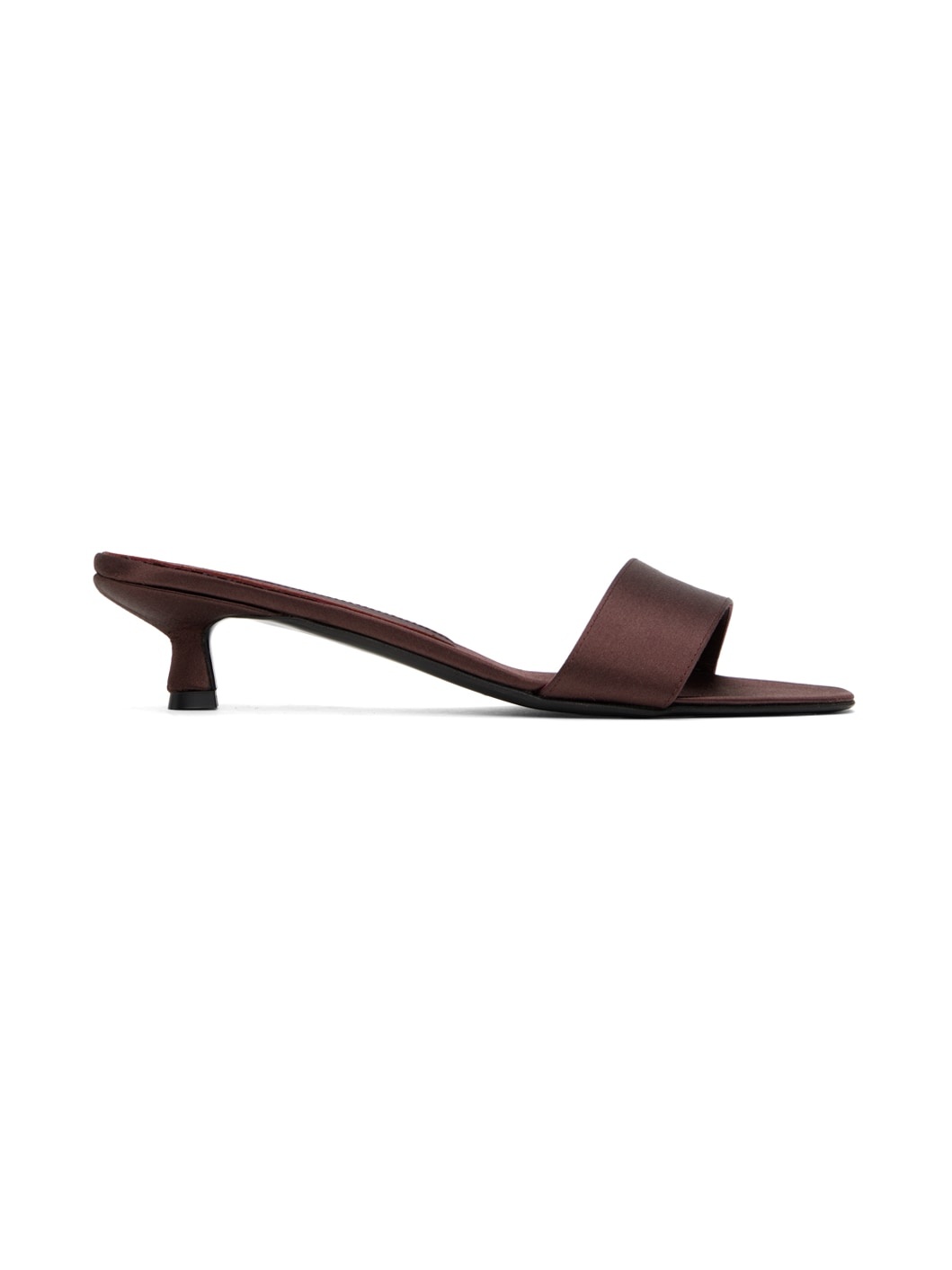 Burgundy Elys Mules - 1