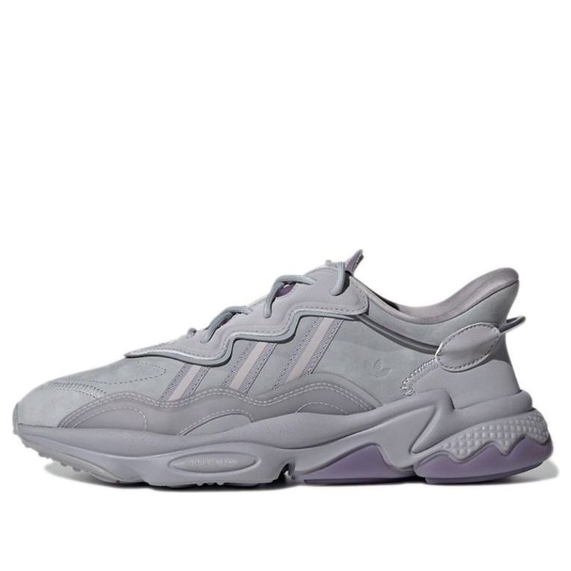 adidas originals Ozweego Cozy Wear-Resistant Running Shoes Gray Purple GY1027 - 1