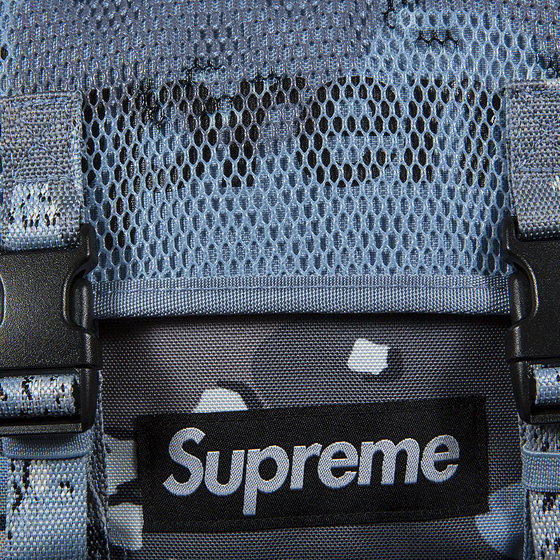 Supreme Supreme Waist Bag 'Blue Chocolate Chip Camo' outlook