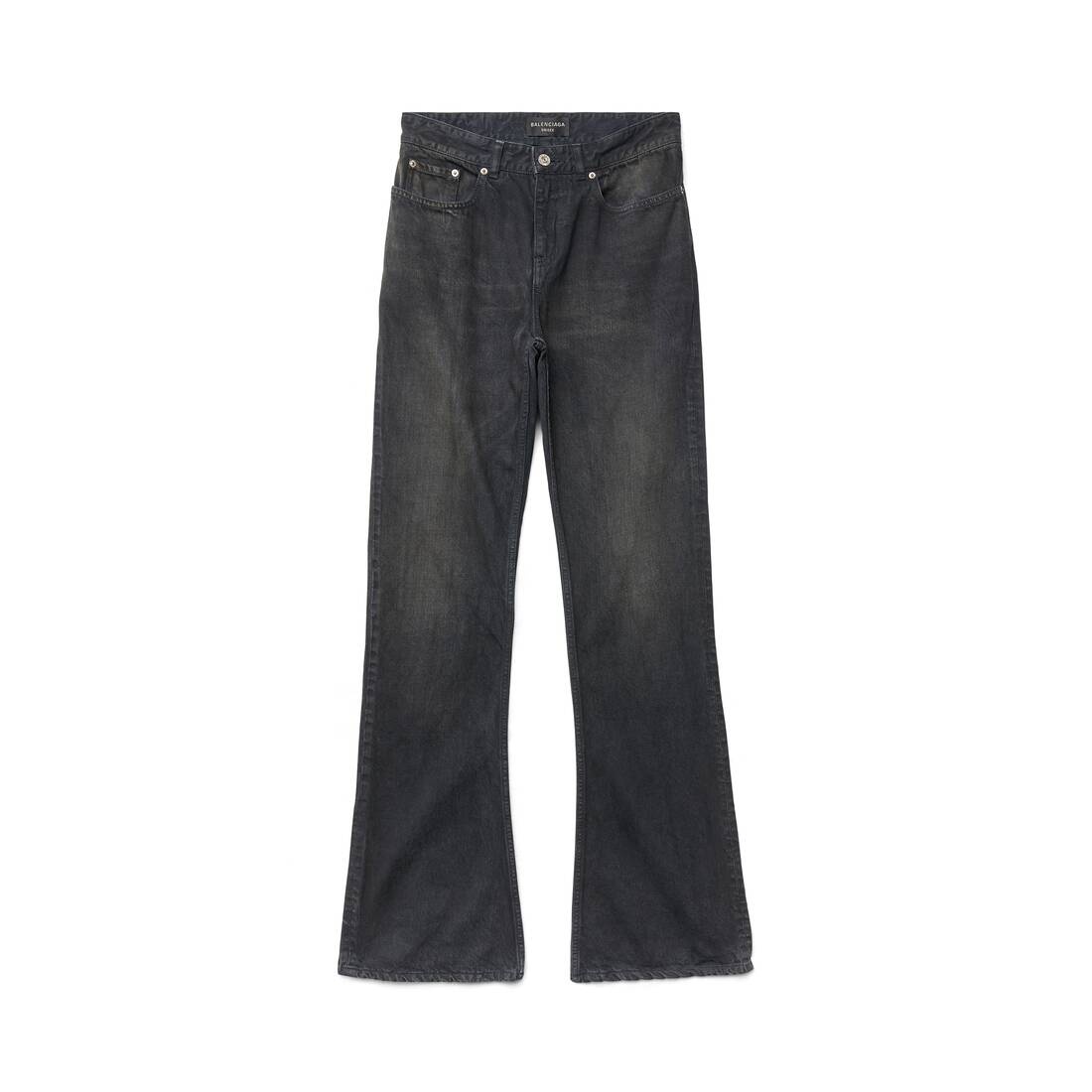 Men's Flared Pants in Black