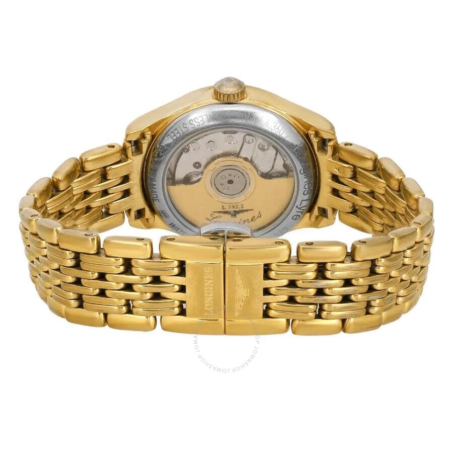 Pre-owned Longines Longines Lyre Champagne Dial Ladies Watch L4.360.2.32.8 - 6
