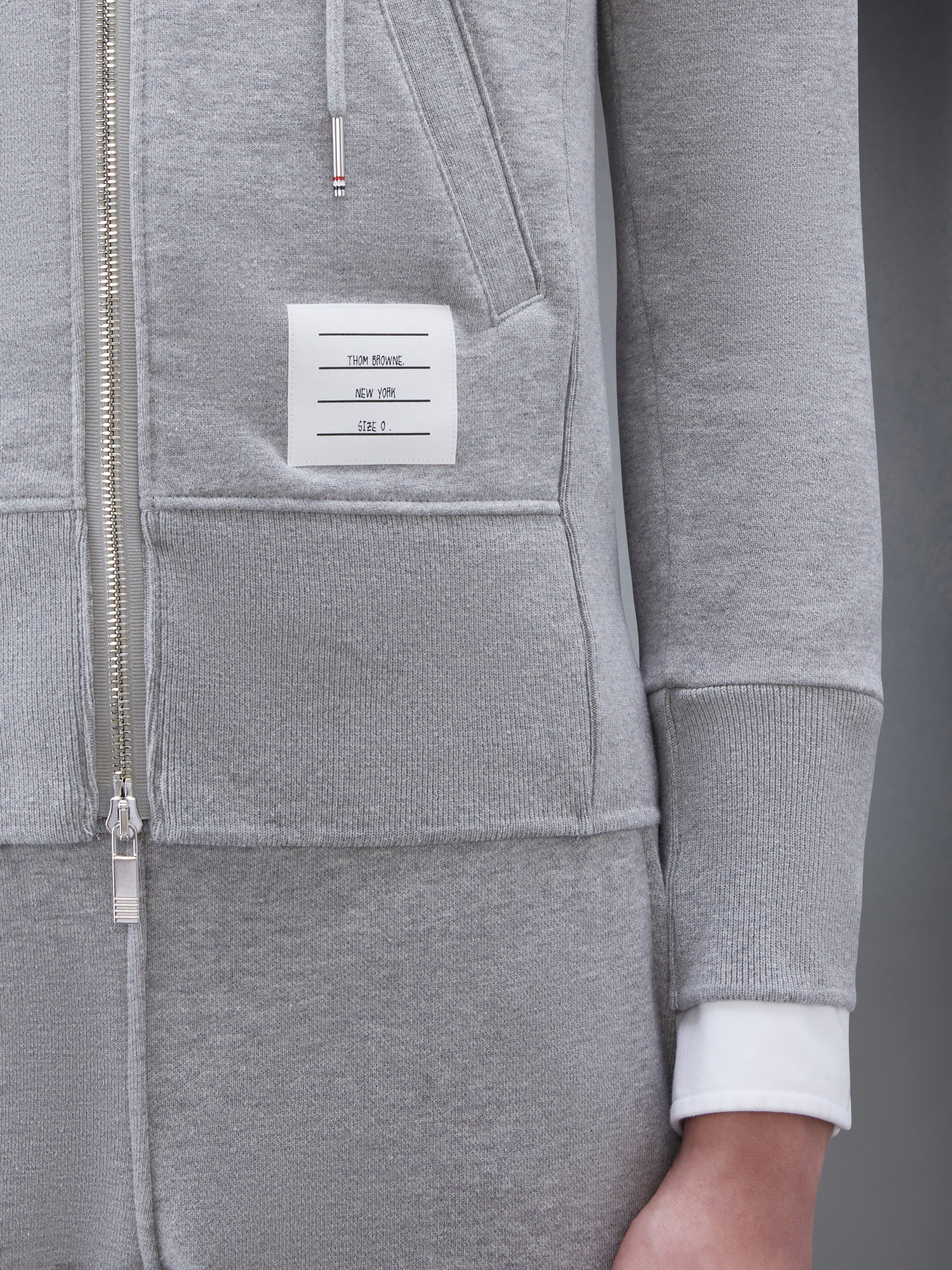 4-Bar zip-up hoodie - 4