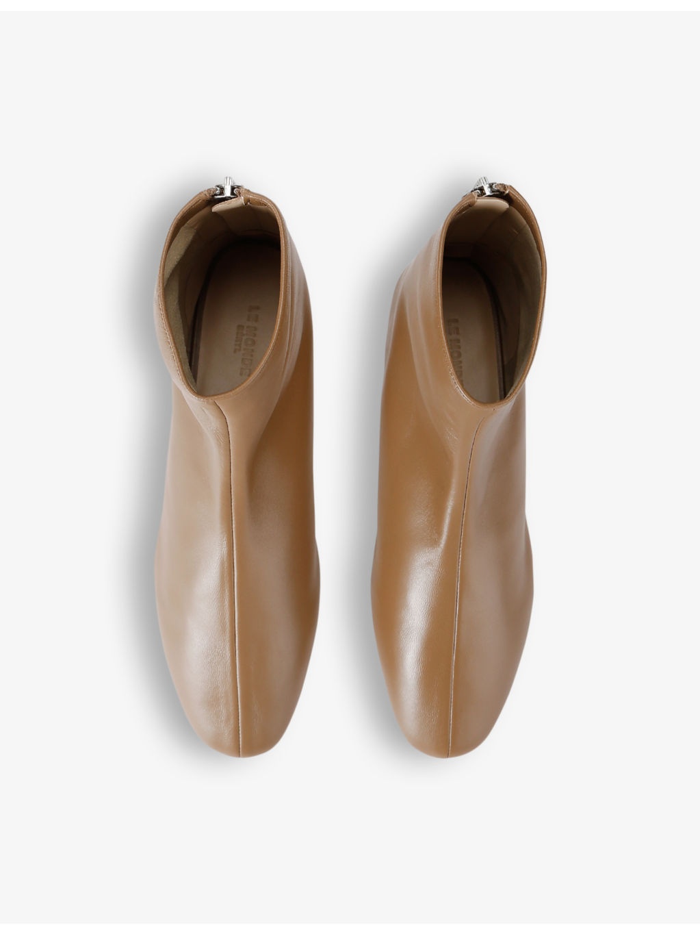 Luna pointed-toe leather ankle boots - 2