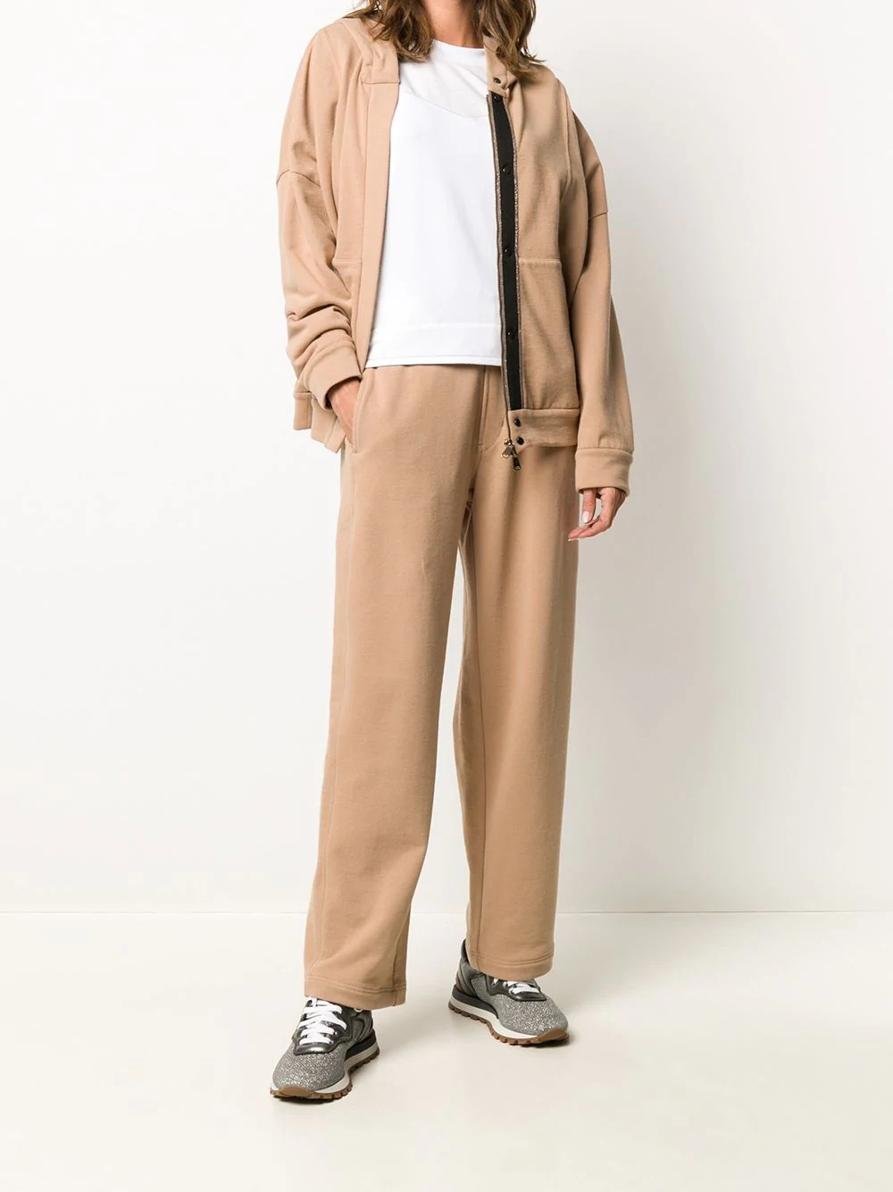 drawstring straight sweatpants - 2