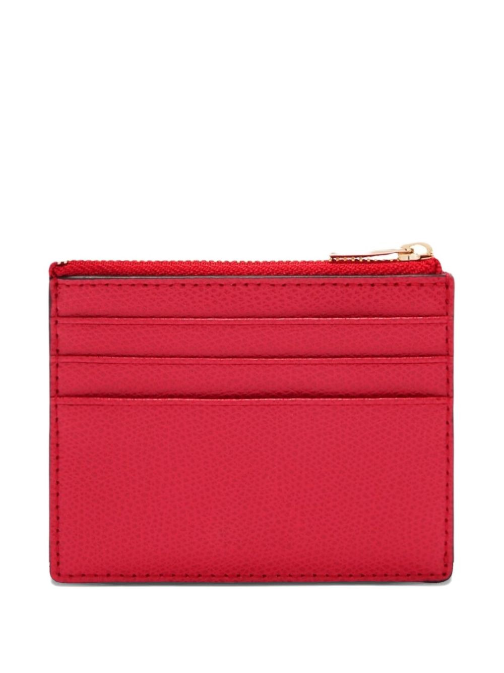 small Camelia zip-top card holder - 2