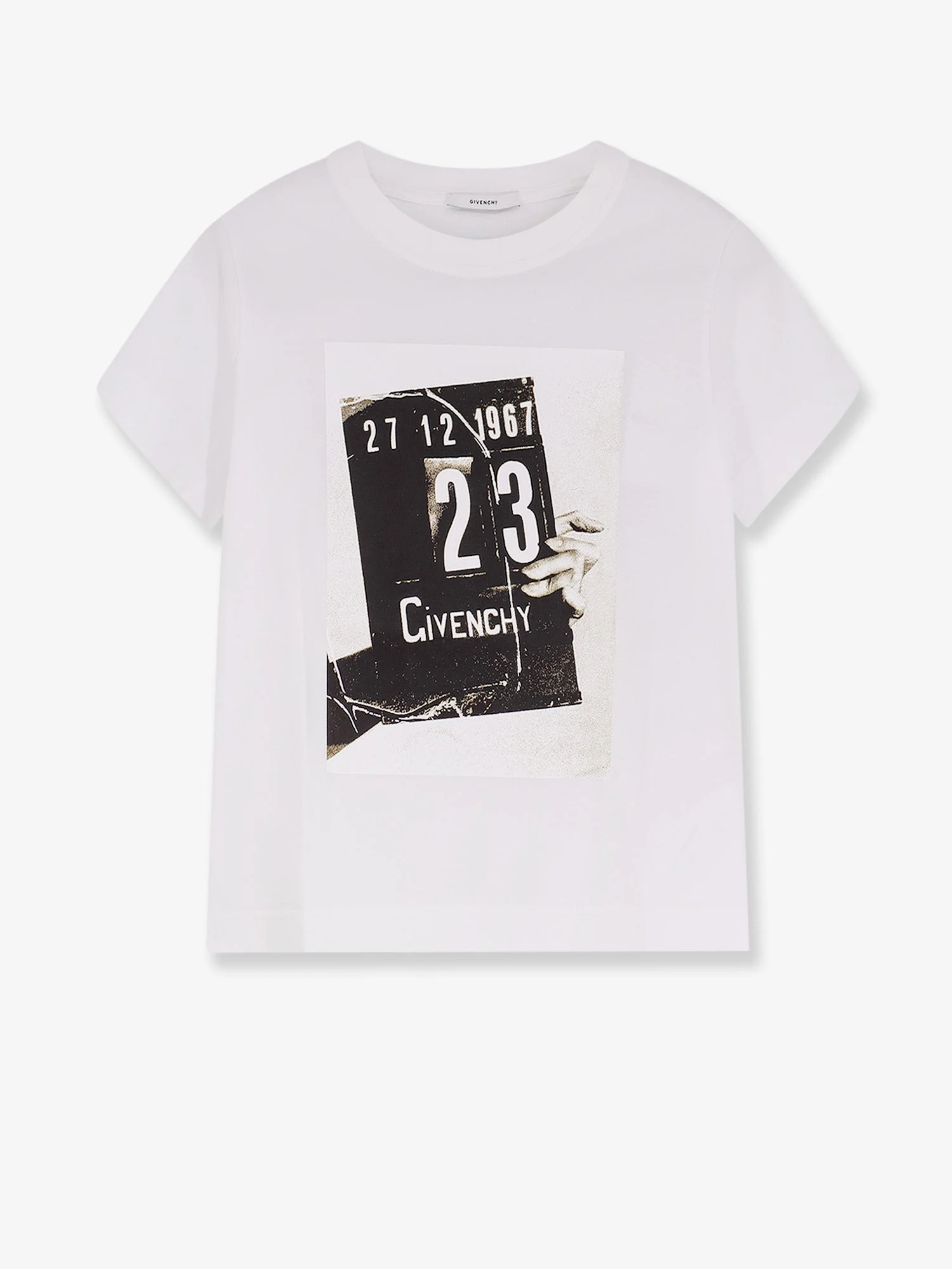 Givenchy Cotton T-Shirt With Print On The Front - 1