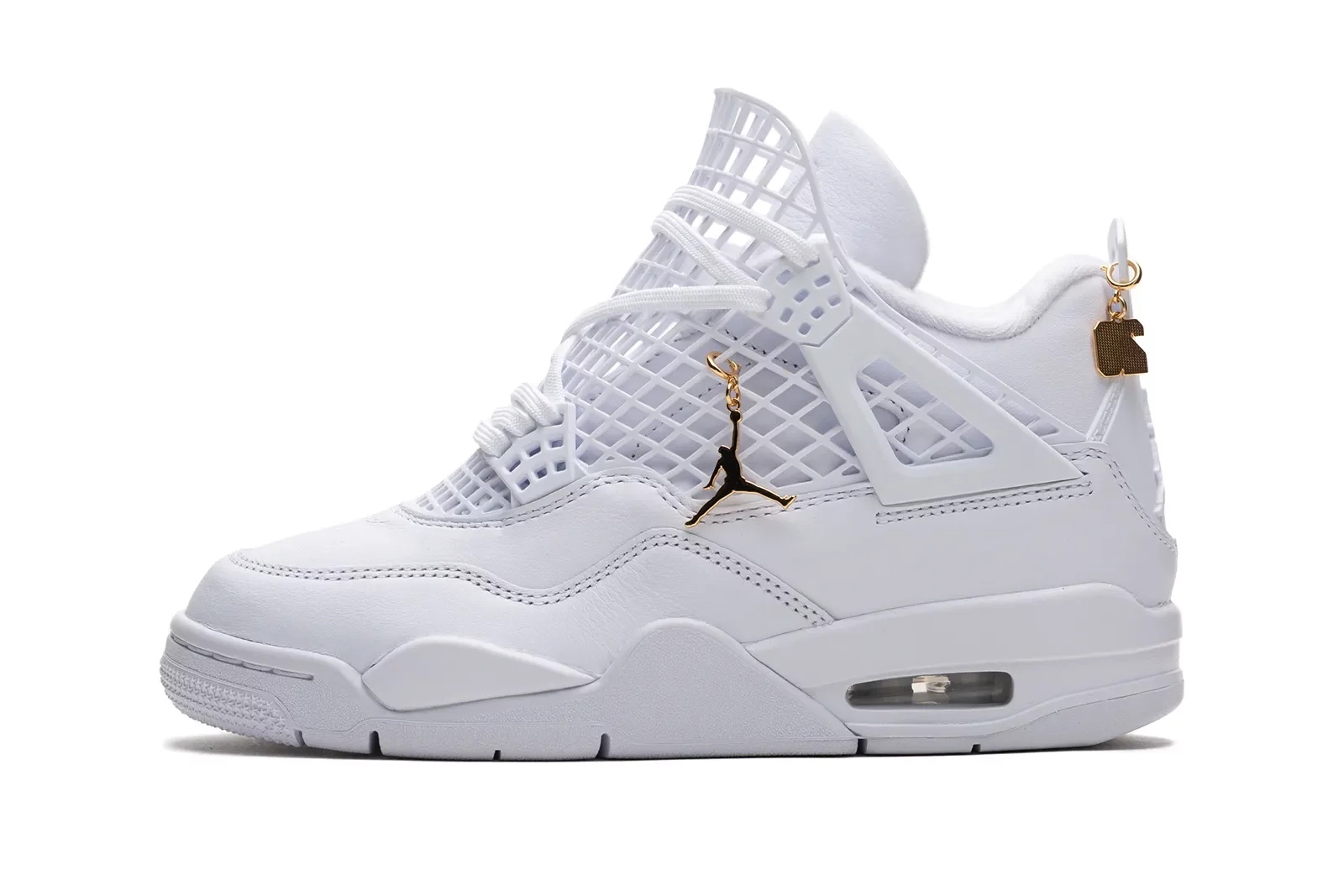 Air Jordan 4 Retro Net Wmns "White Phantom" - 1