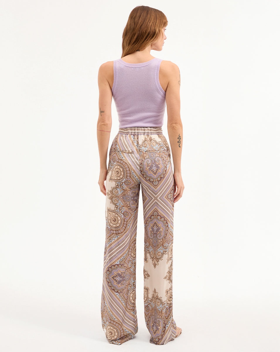 GRIGORE SILK PANT - 6