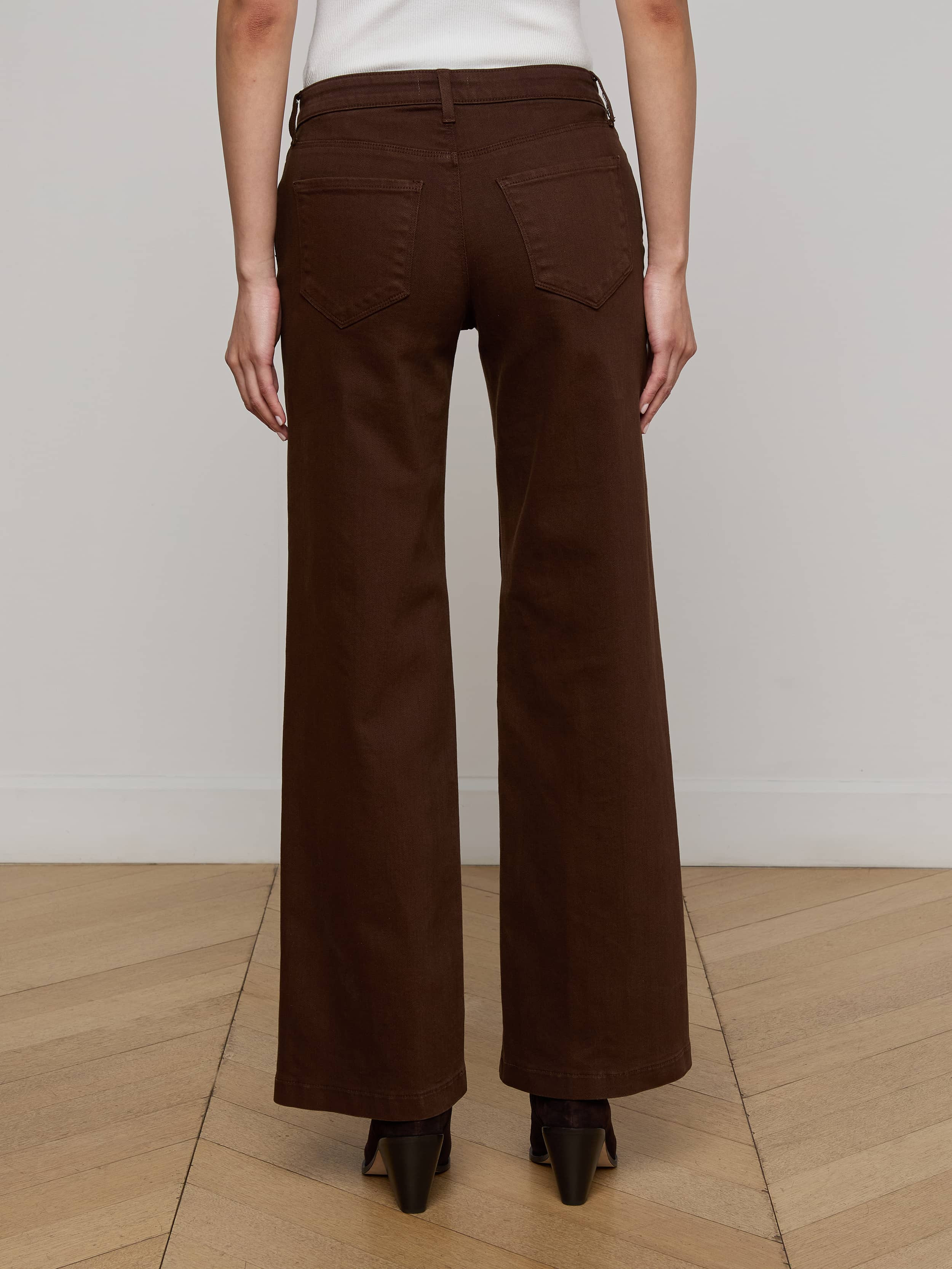 Joanne Low-Rise Wide-Leg Jean - 5