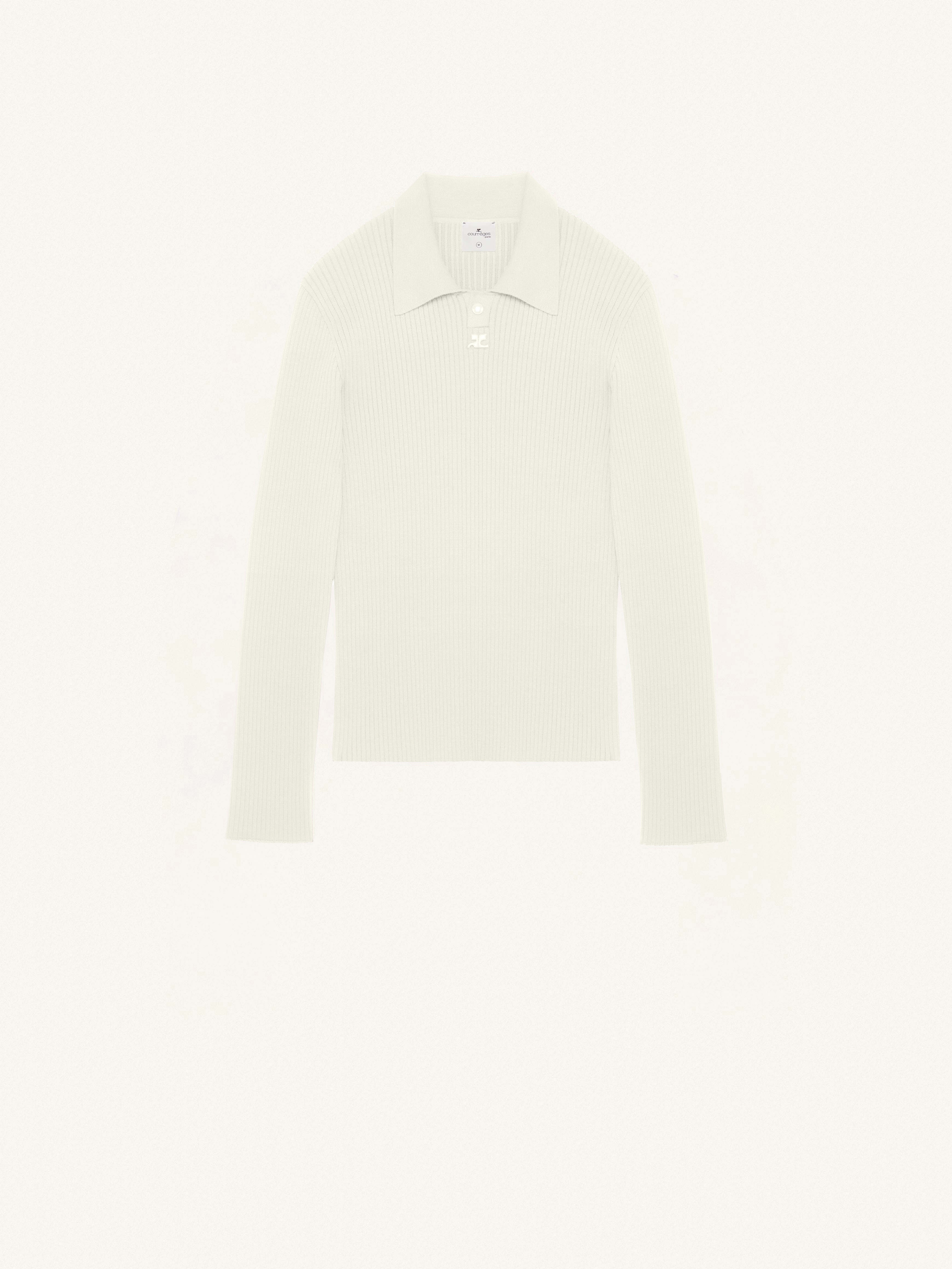AC RIB KNIT POLO - 1