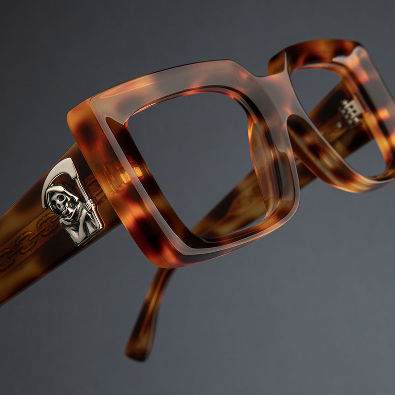 THE GREAT FROG MINI REAPER SQUARE OPTICAL GLASSES 6