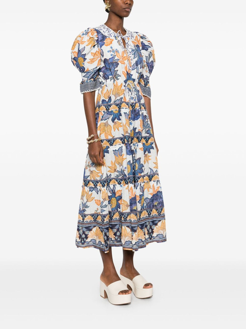 Summer Flowers-print maxi dress 3