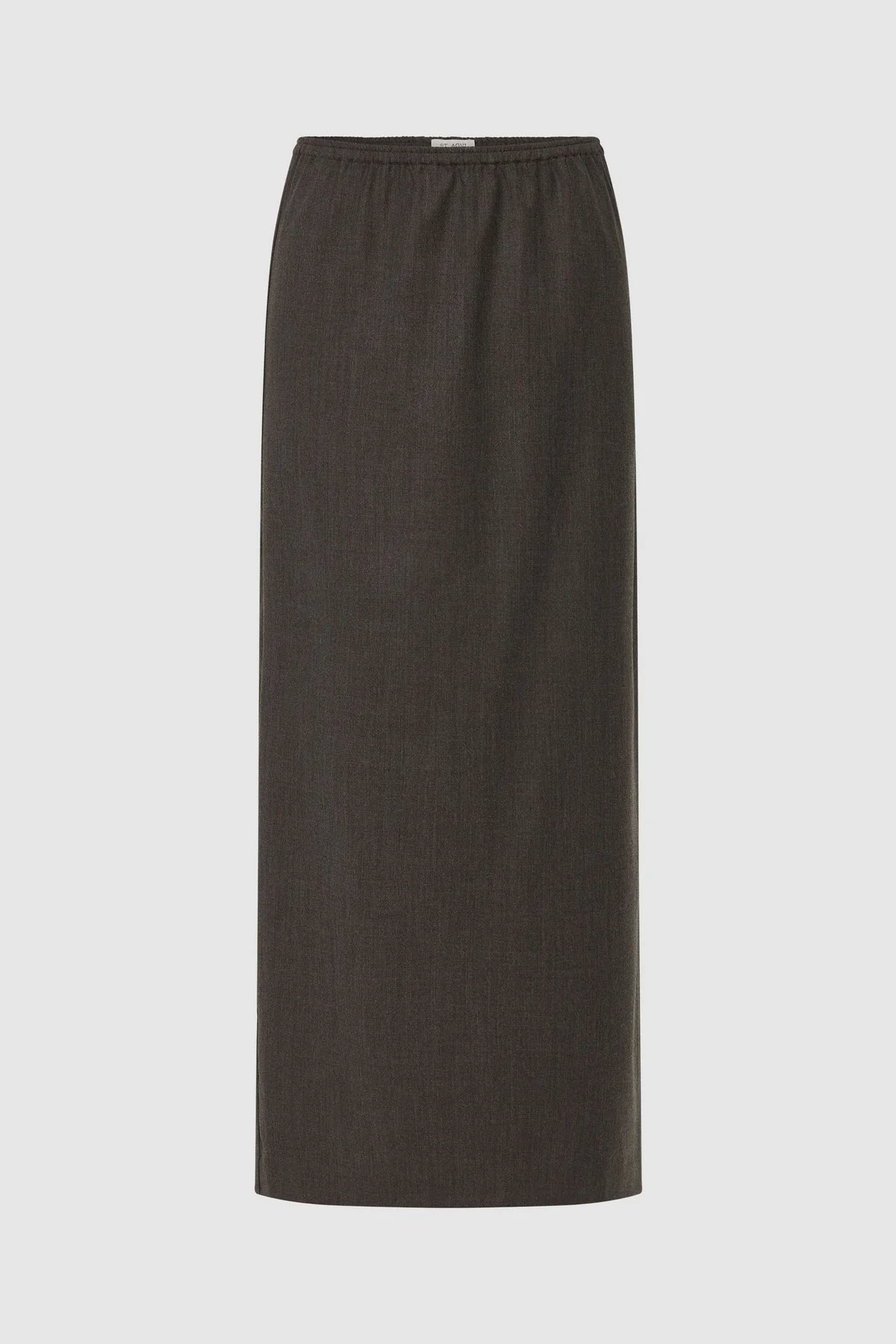 Wool Everyday Skirt - Mulch - 1