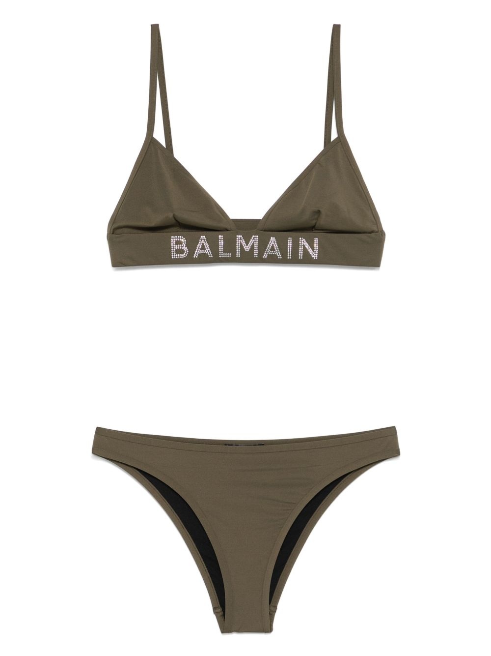 logo-appliqué bikini - 1