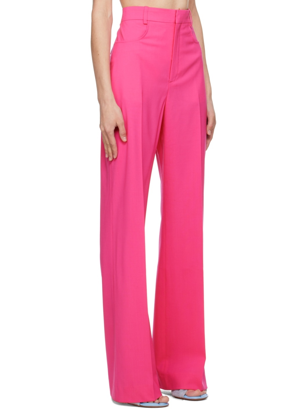 Pink Le Papier 'Le Pantalon Sauge' Trousers - 2
