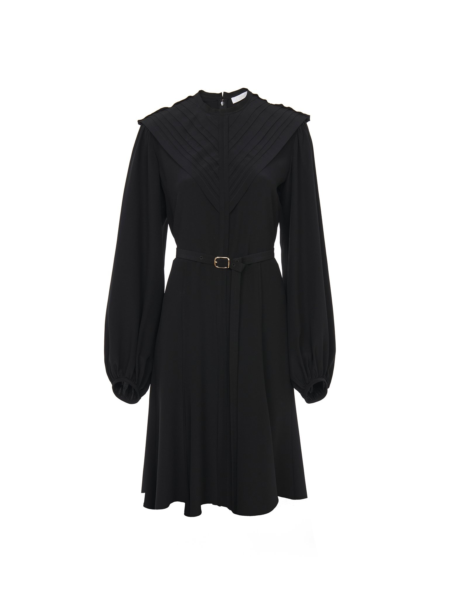 BELTED MIDI DRESS - 1