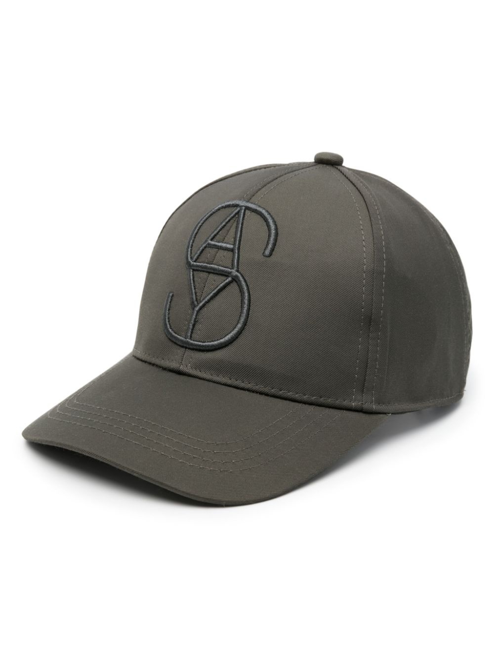 logo-embroidered baseball cap - 1