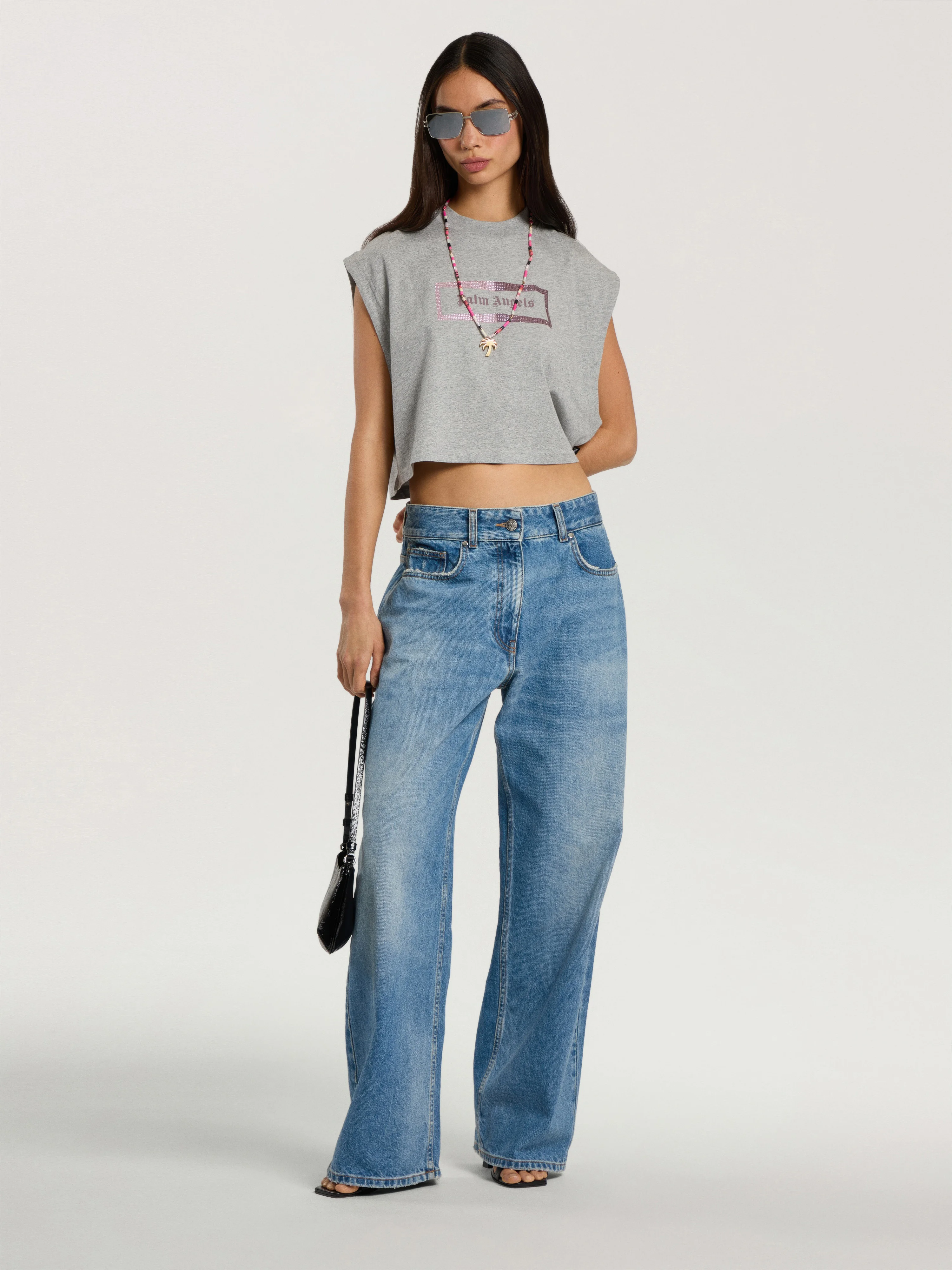 Studded Box Logo Tank Top - 1