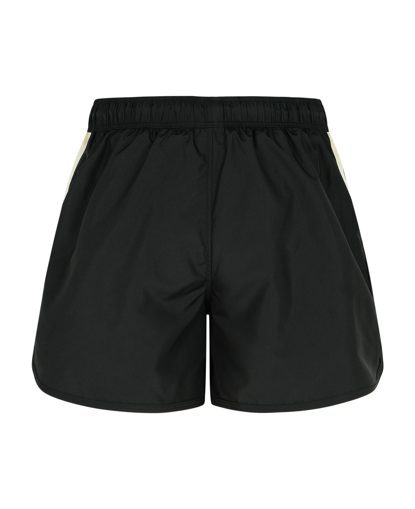 Black Polyester Swimsuit - 3