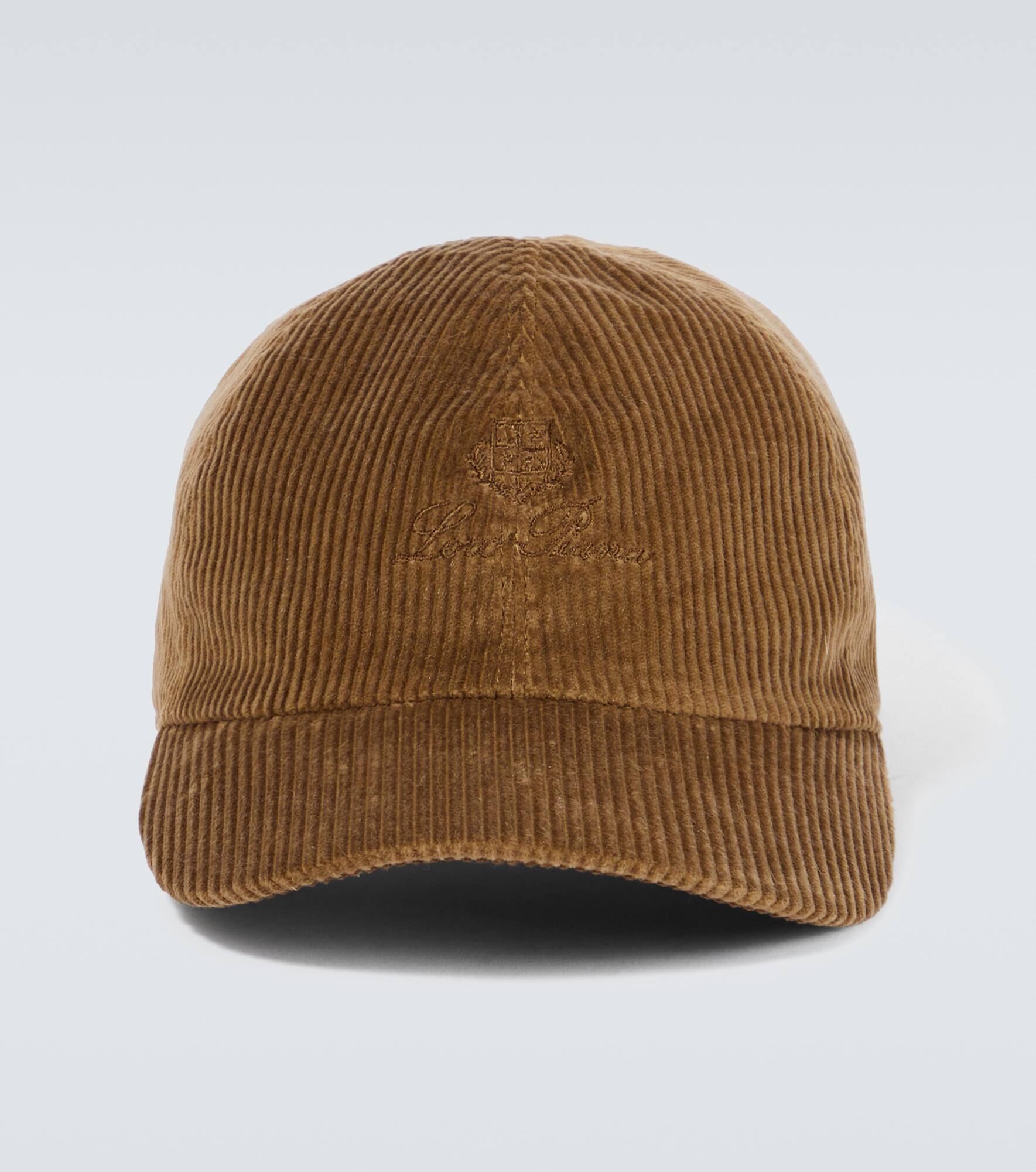 Corduroy baseball cap - 1