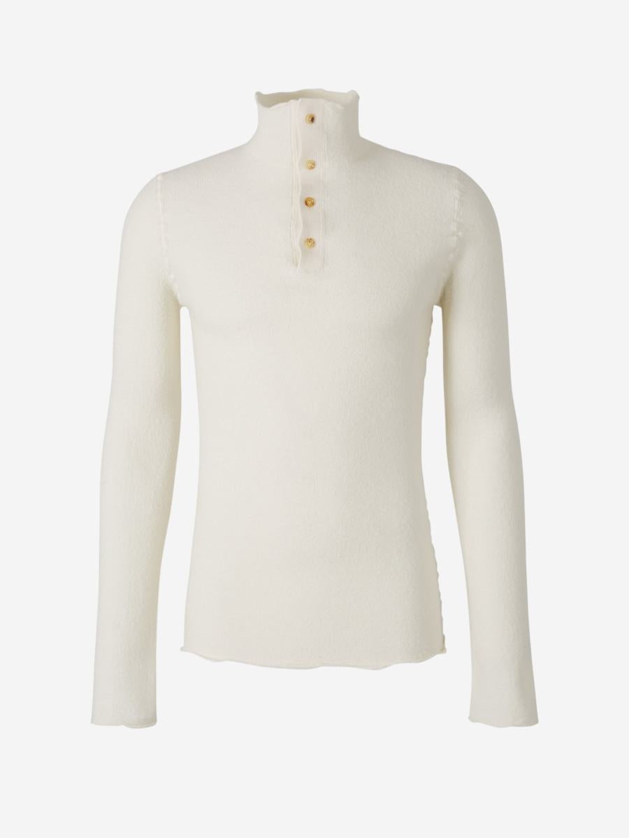 Bottega Veneta Wool Knitted Jersey - 1