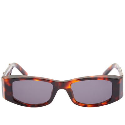 Palm Angels Palm Angels Pa01 Sunglasses Brown A Dark Grey outlook