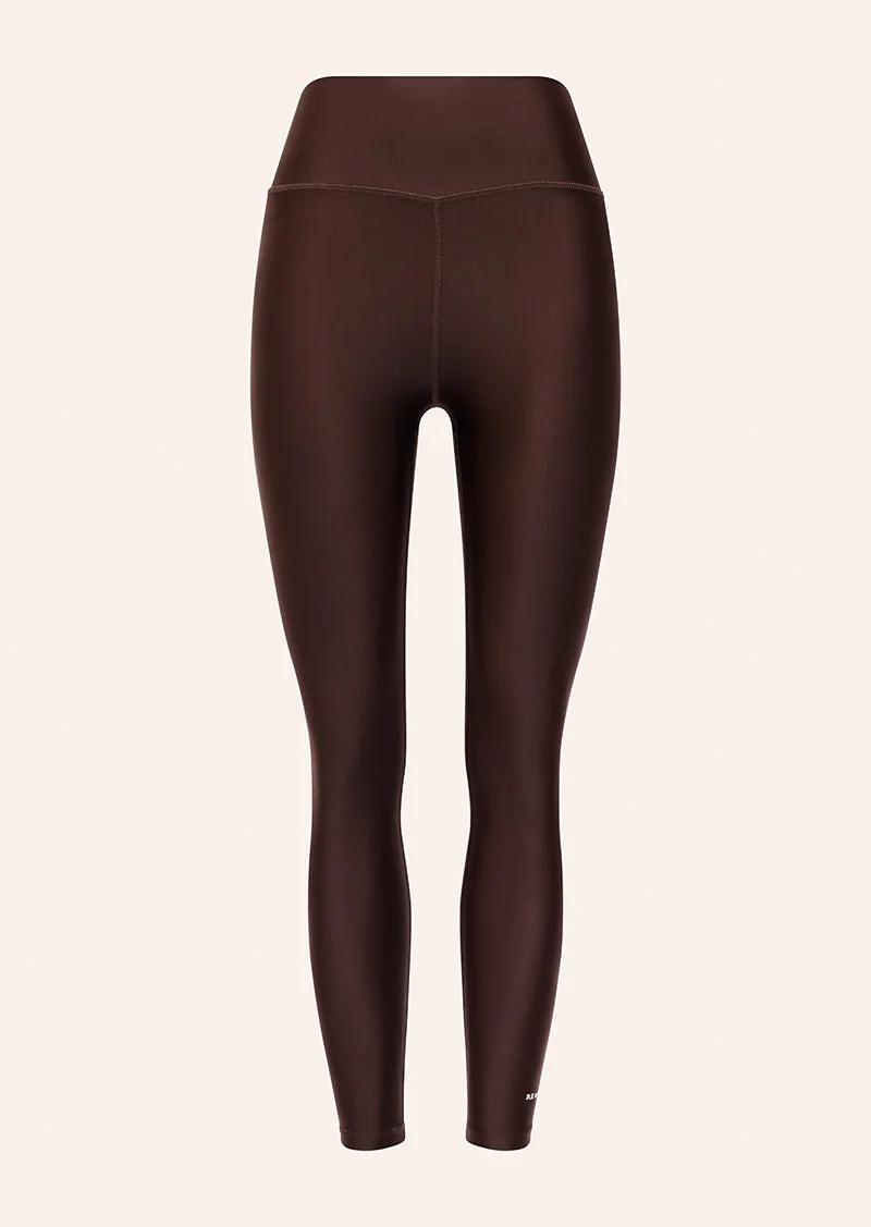 FAIRMONT FULL LENGTH LEGGING IN MAHOGANY SHINE - 1