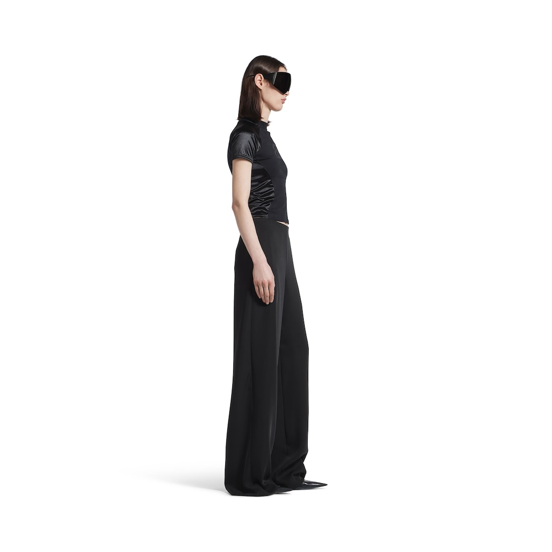 Women's Nano Bb Fitted Top in Black - 3