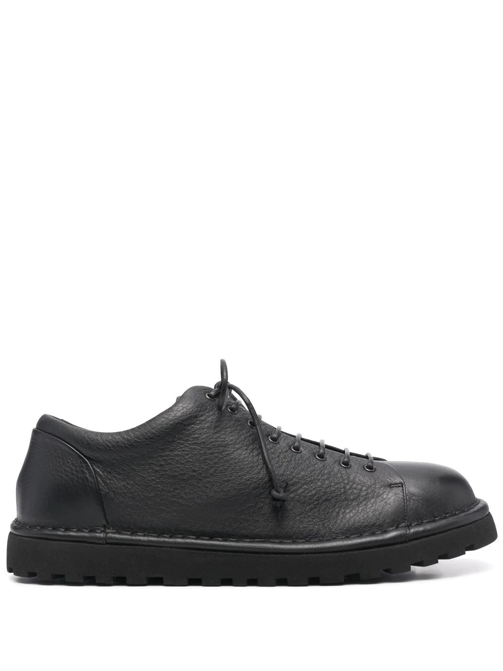 Pallottola pebbled low-top sneakers - 1