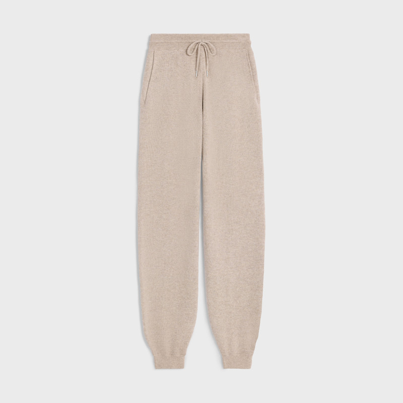 track pants in wool and cashmere 1