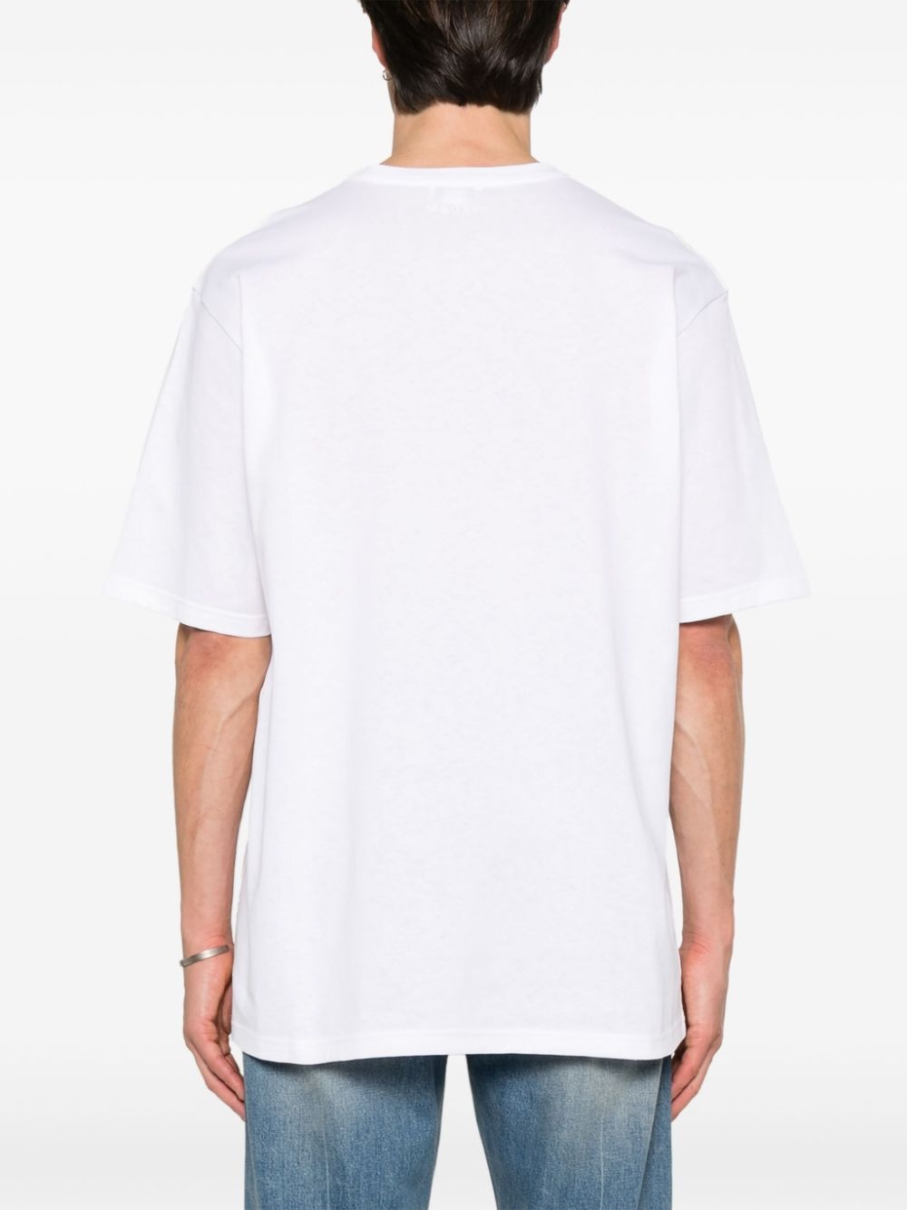 text-print T-shirt - 3