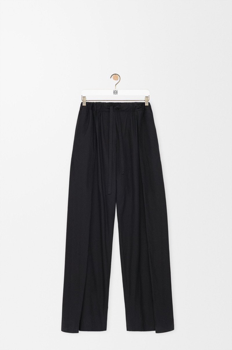 Pyjama trousers in silk and cotton 1