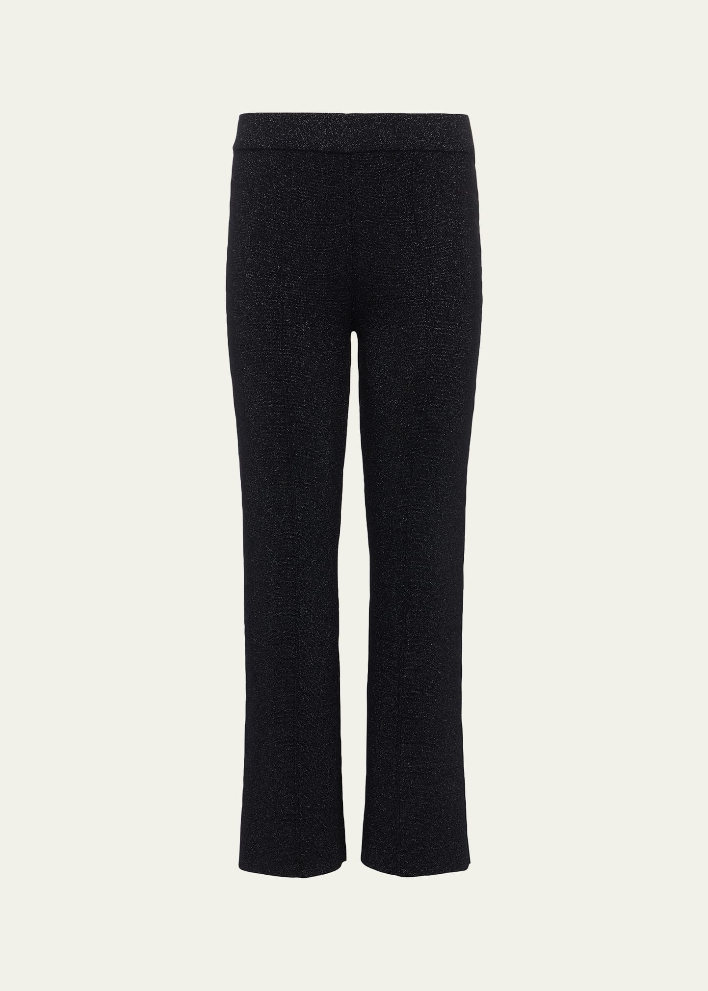 Ren Metallic Knit Flare Pants - 1