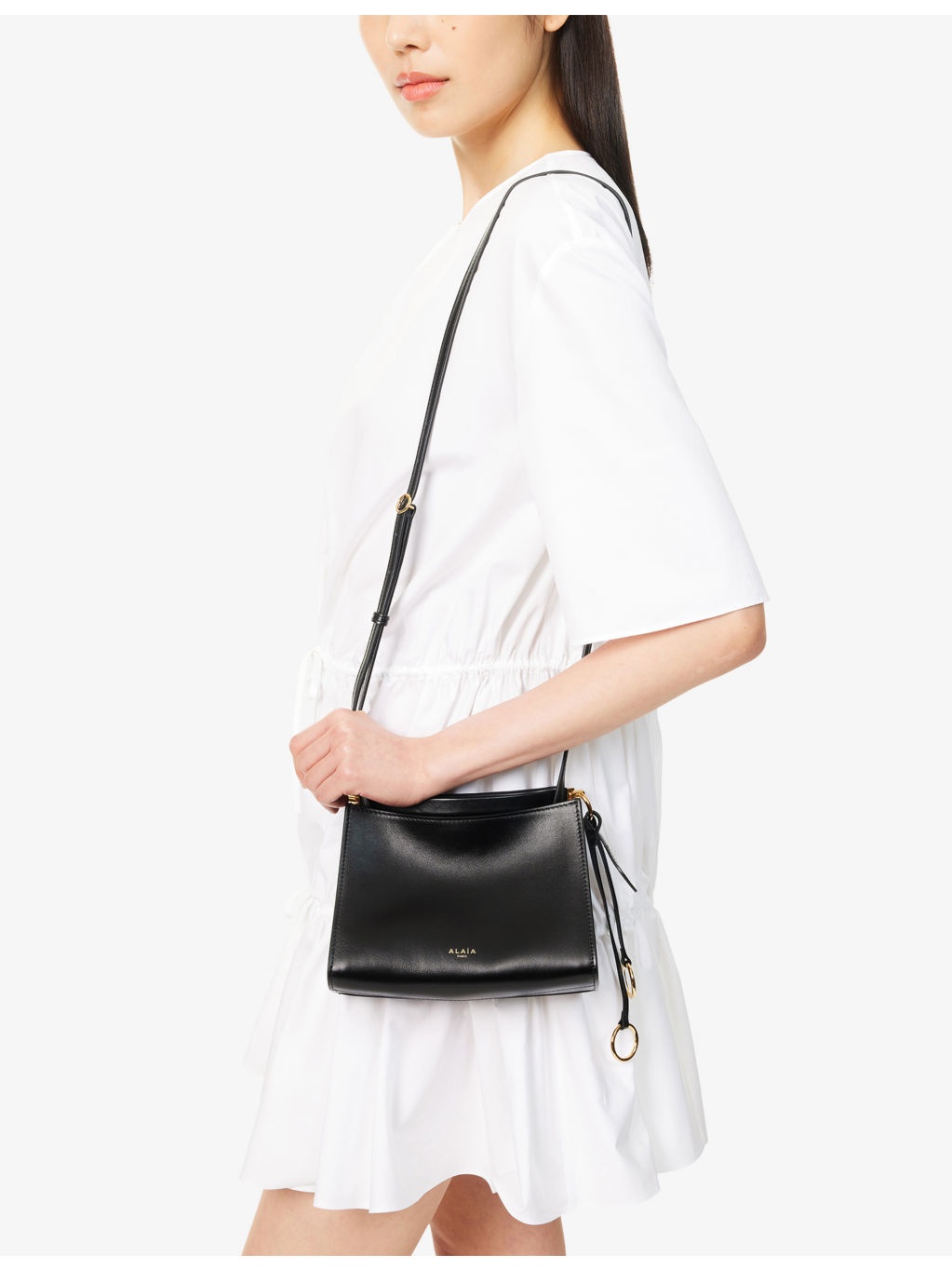 Le Click Small Leather Shoulder Bag - 2