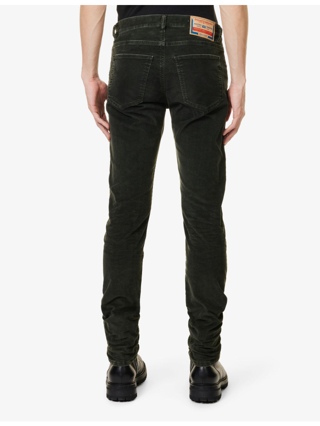 2019 D-Strukt straight-leg slim-fit cordorouy jeans - 4