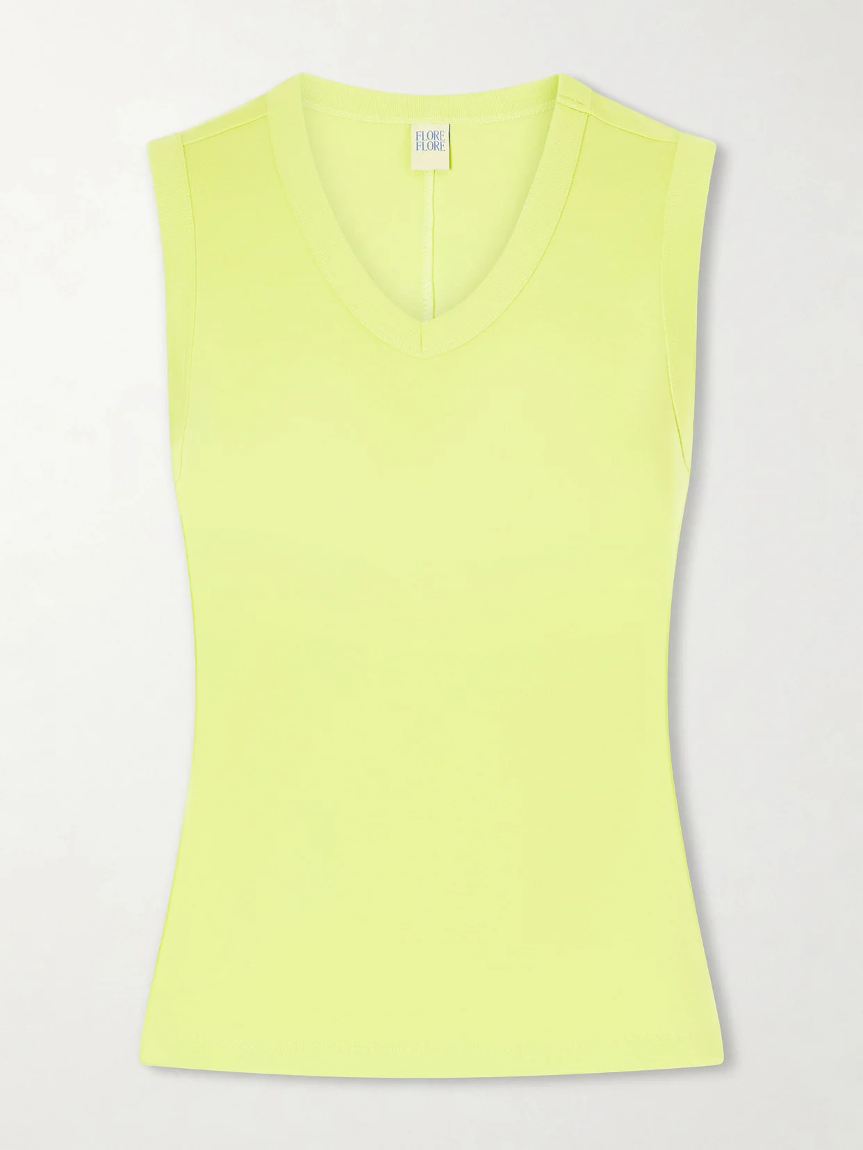 Jill Organic Cotton-jersey Tank Top - 1