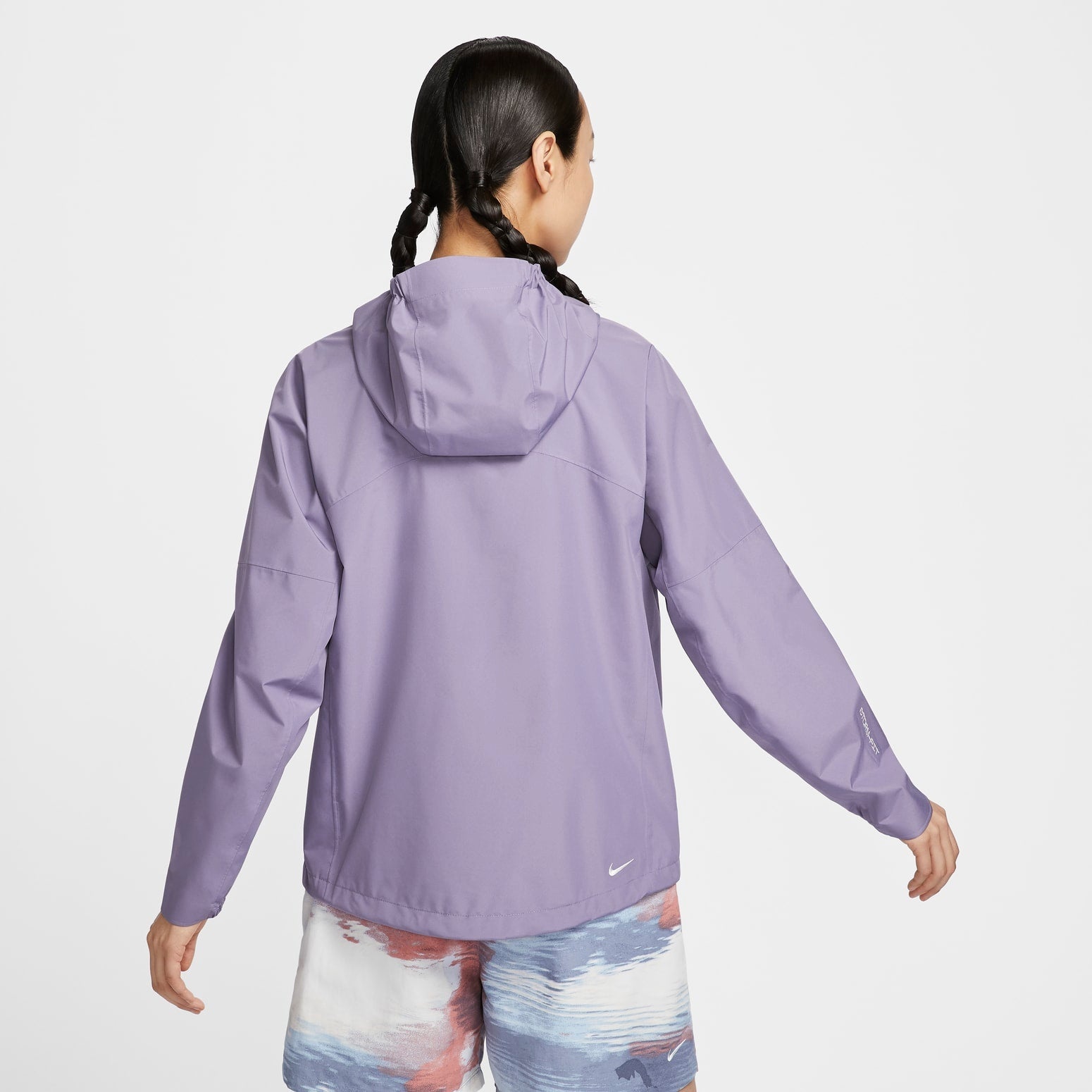 (WMNS) Nike ACG Cascade Rains Storm-FIT Windproof Water Repellent Lightweight Packable Jacket 'Purpl - 2