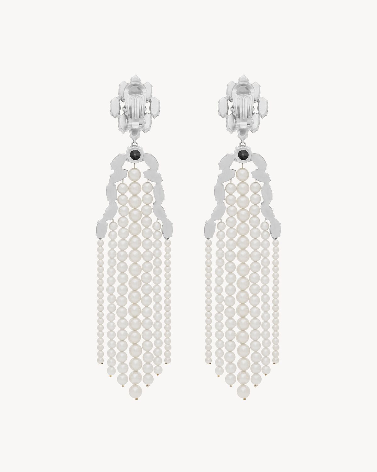 CHANDELIER EARRINGS IN METAL - 3