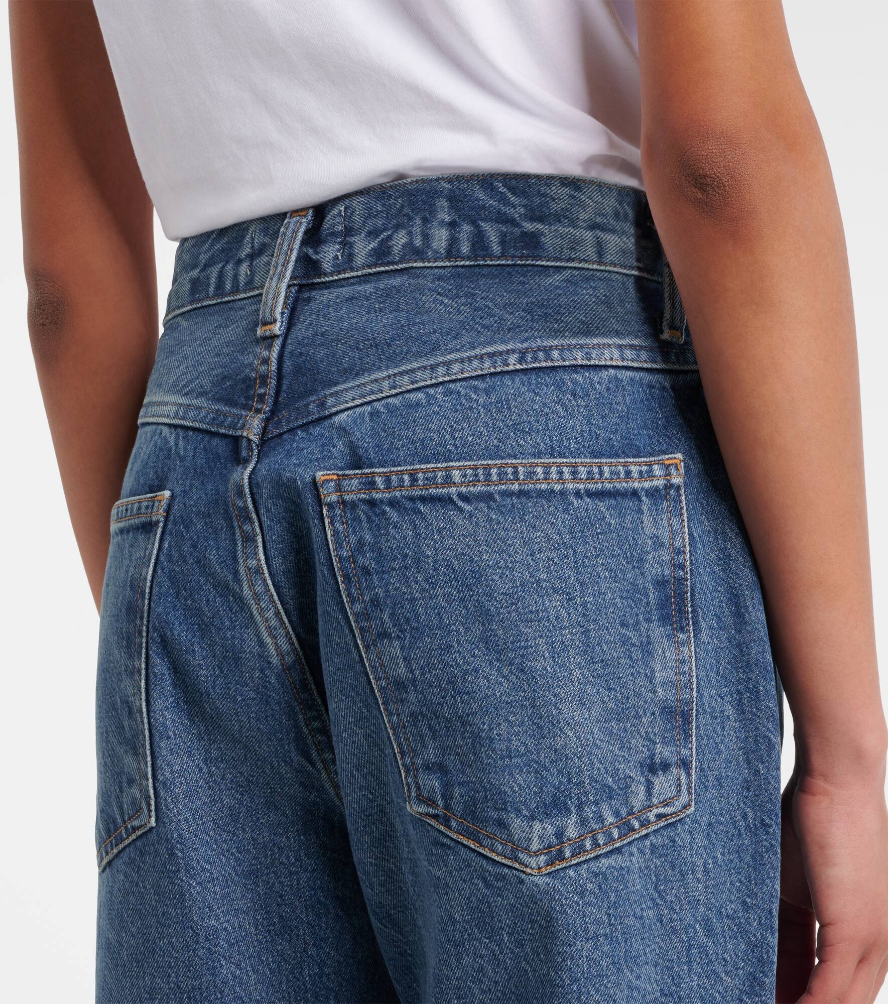 Leena mid-rise straight jeans - 6