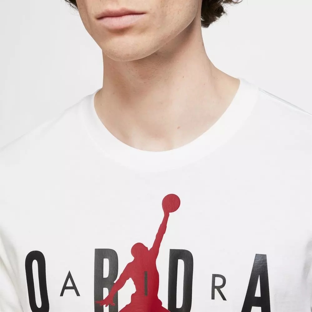 Men's Air T-Shirt-White/Black - 3