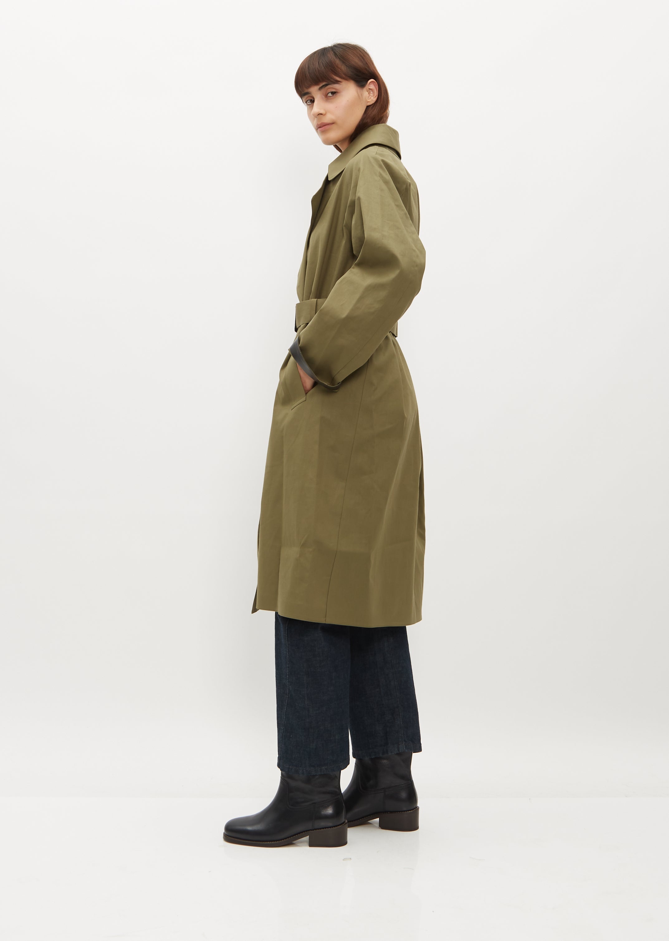 Kintore Trench Coat - Khaki - 1