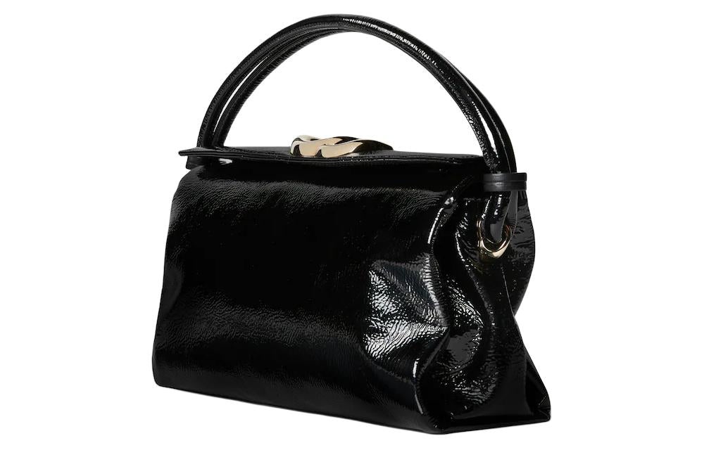 (WMNS) Gucci GG Soft Small Top Handle Bag 'Black' 790023-AADMS-1000 - 2