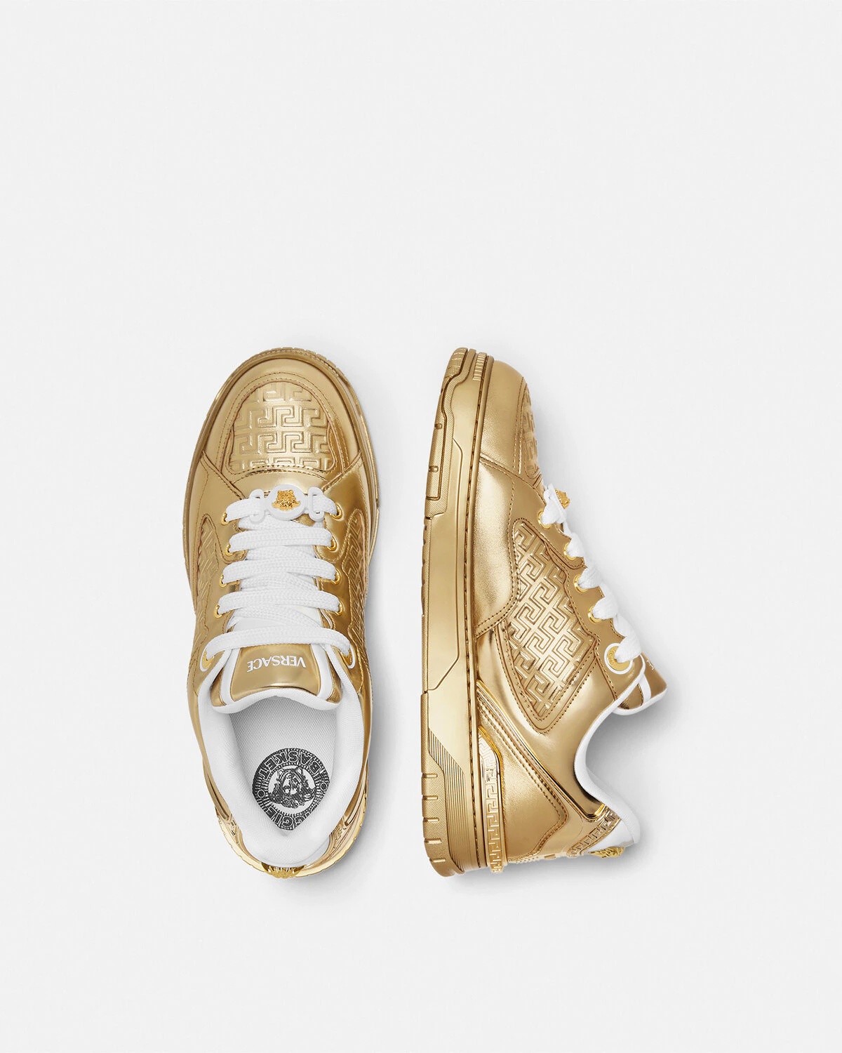 Biggie Basket Metallic Sneakers - 3