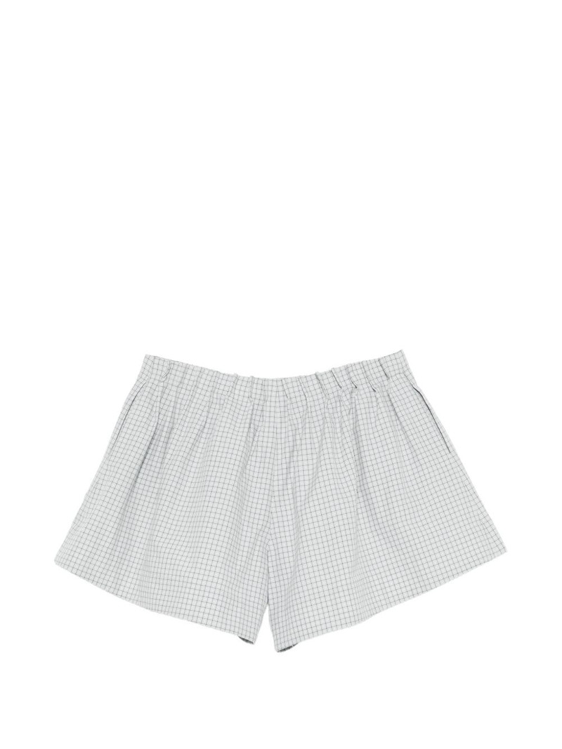 BRANDON MAXWELL checked shorts outlook