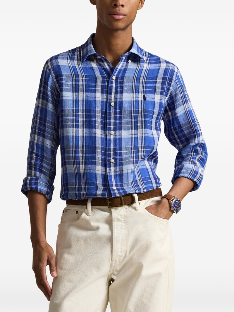 plaid linen shirt 3